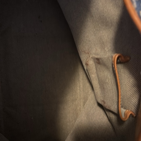 Dooney & Bourke Navy Blue Tote - Picture 10 of 16